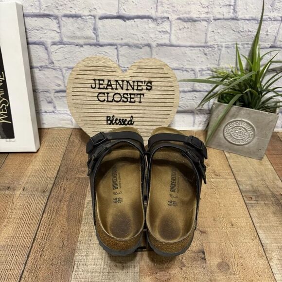 Birkenstock Arizona black Sandals Unisex 44 US 11-11.5 - Picture 7 of 9